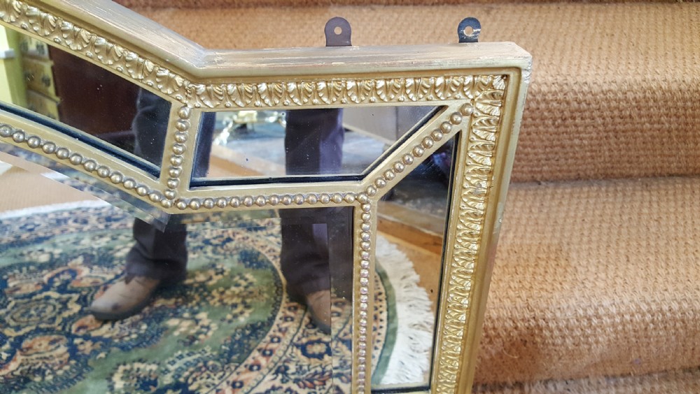 Edwardian Giltwood Mirror View III