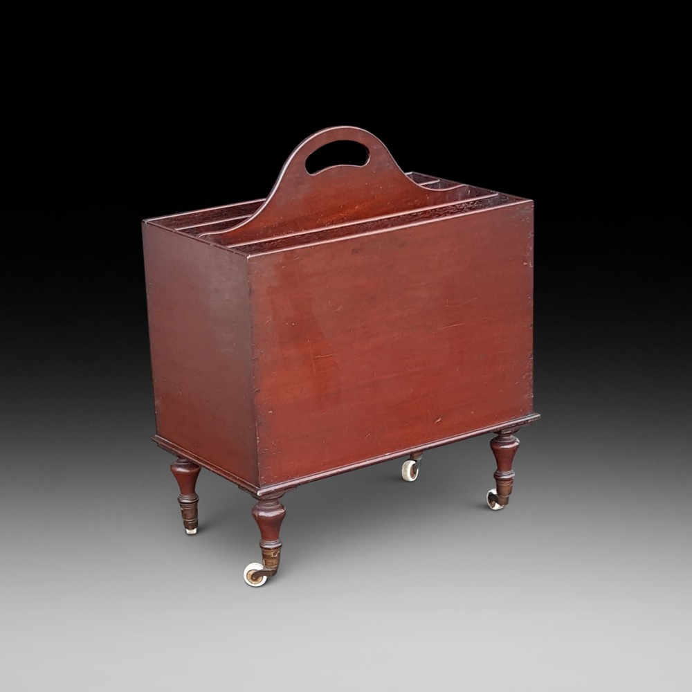 Victorian Solid Mahogany Music Canterbury
