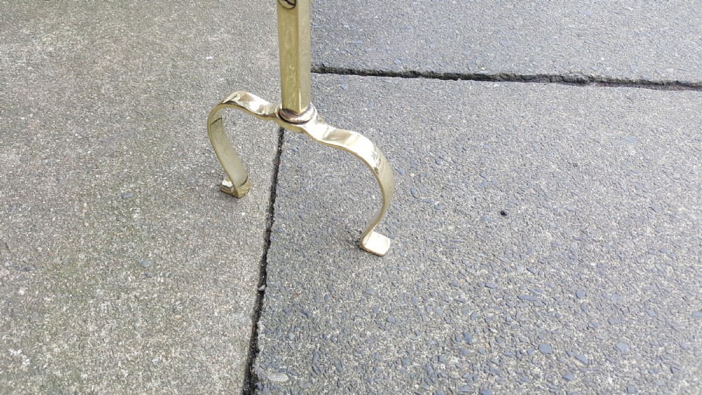 Art Nouveua Brass Gong View III