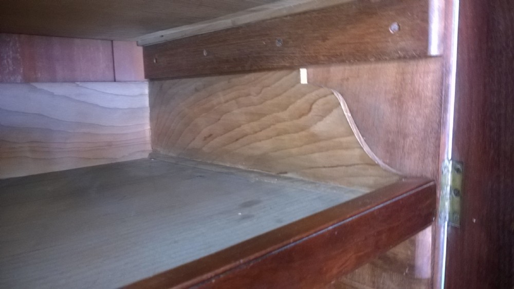 Late Georgian Mahogany Linen Press View VIII