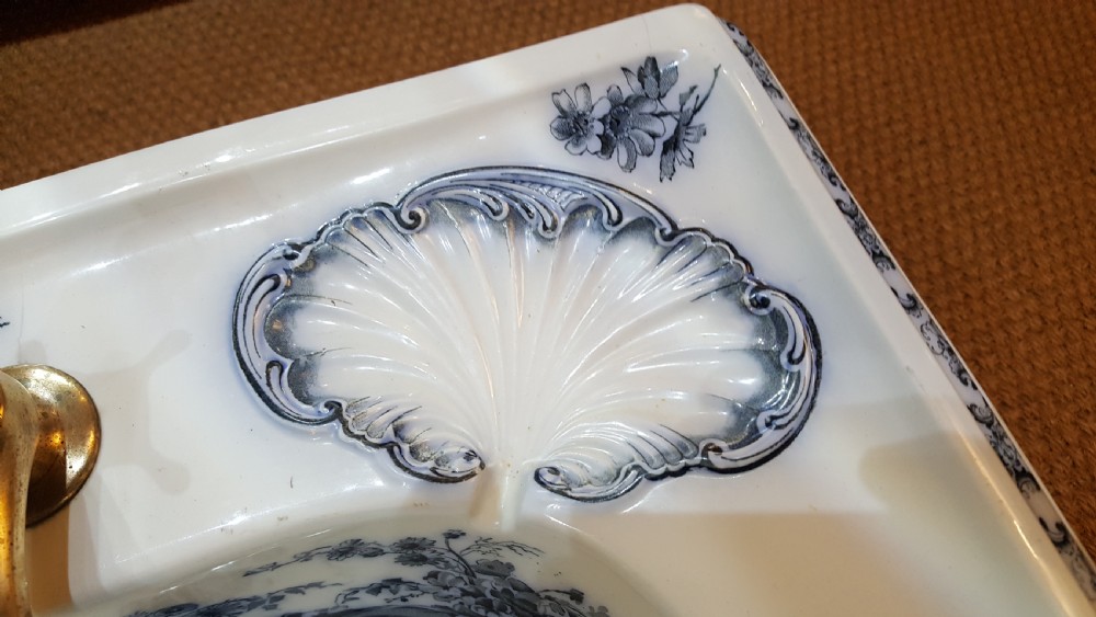 High Victorian Porcelain Sink View III