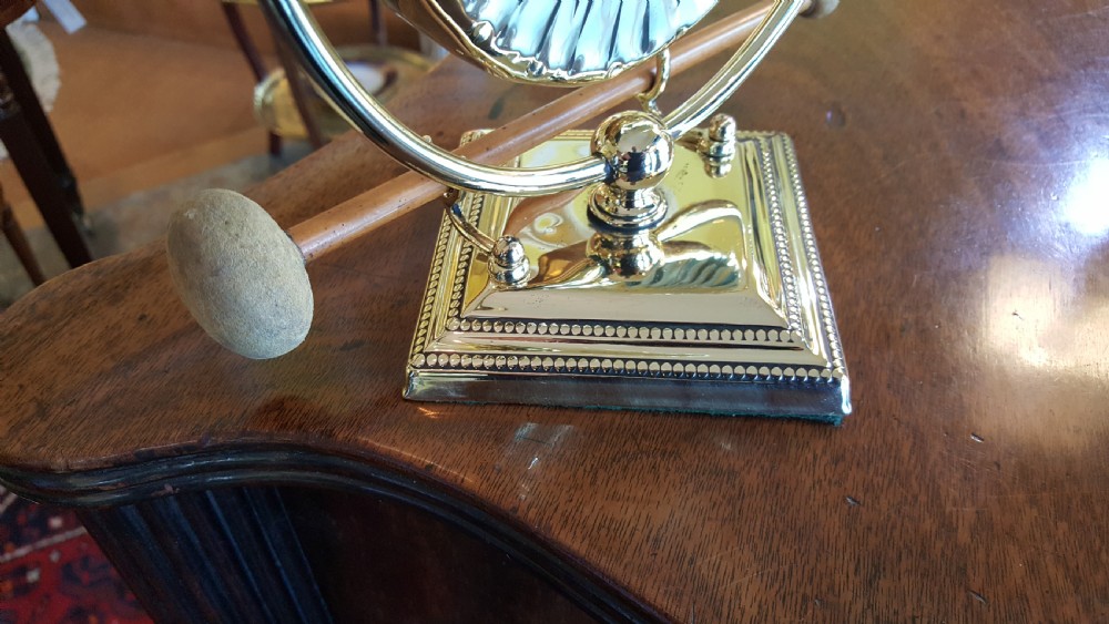 1920's Brass Table Gong View IV