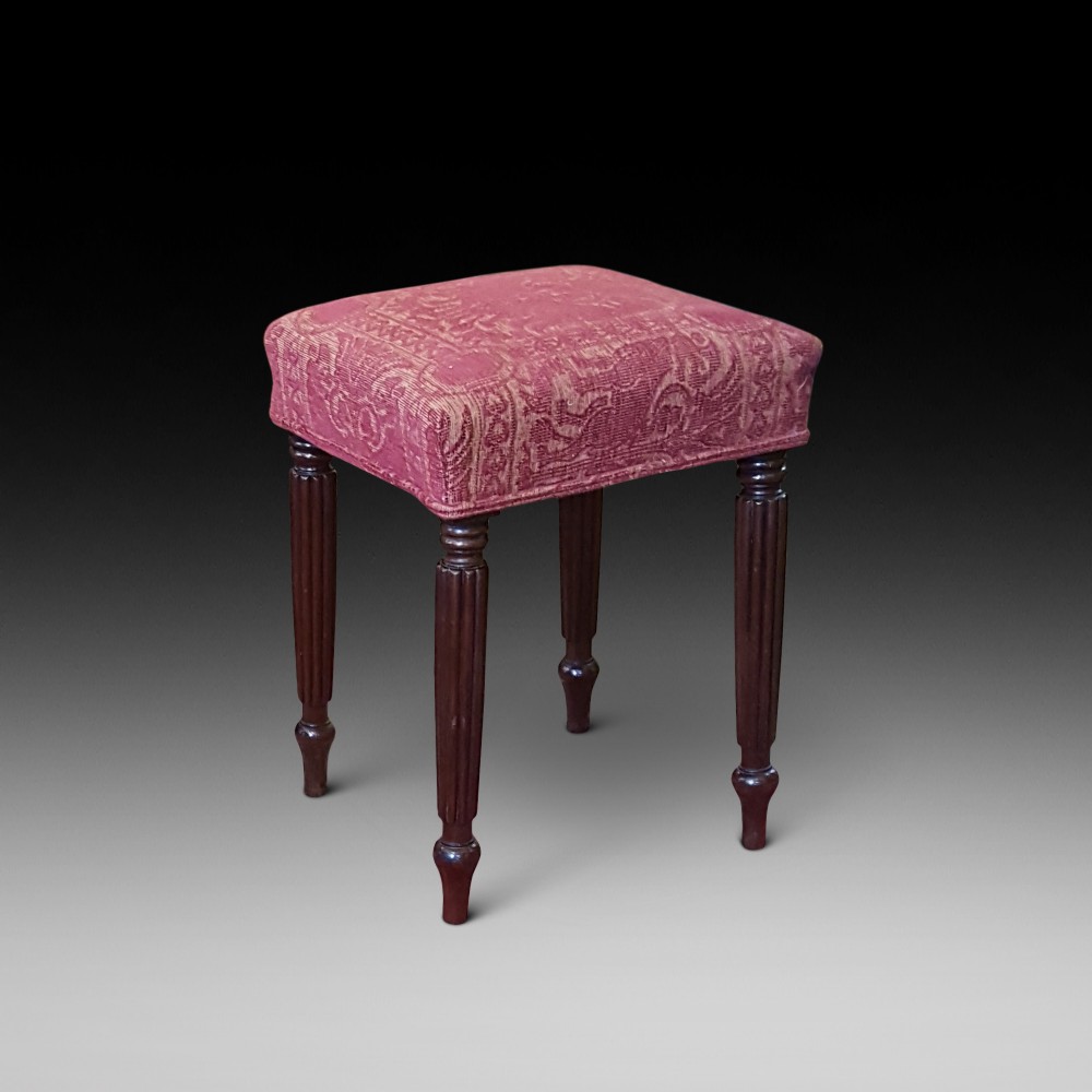 Regency Mahogany Foot Stool