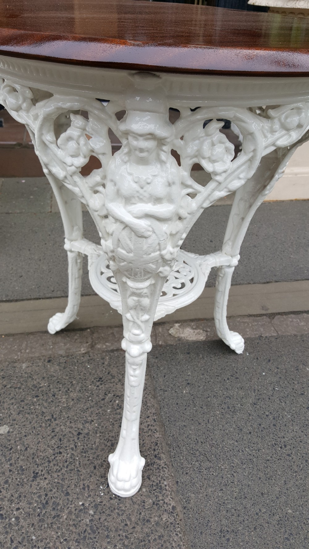 Cast Iron Garden Table View II