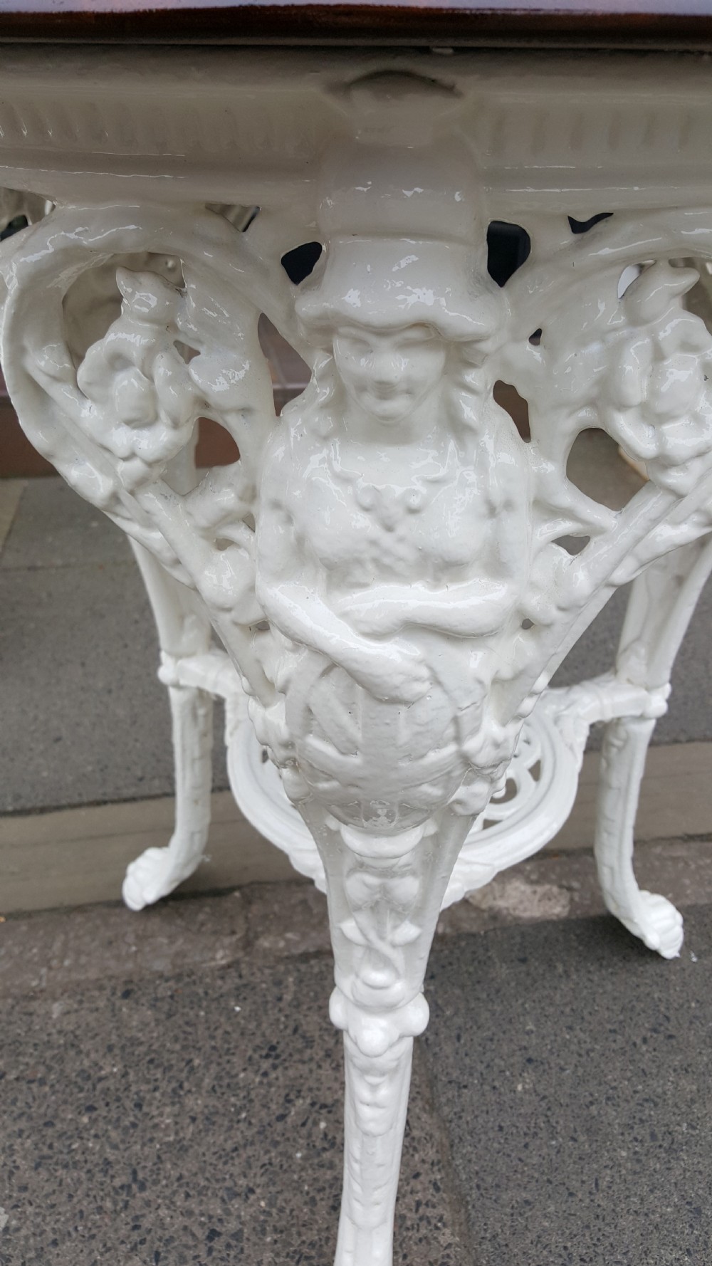 Cast Iron Garden Table View III