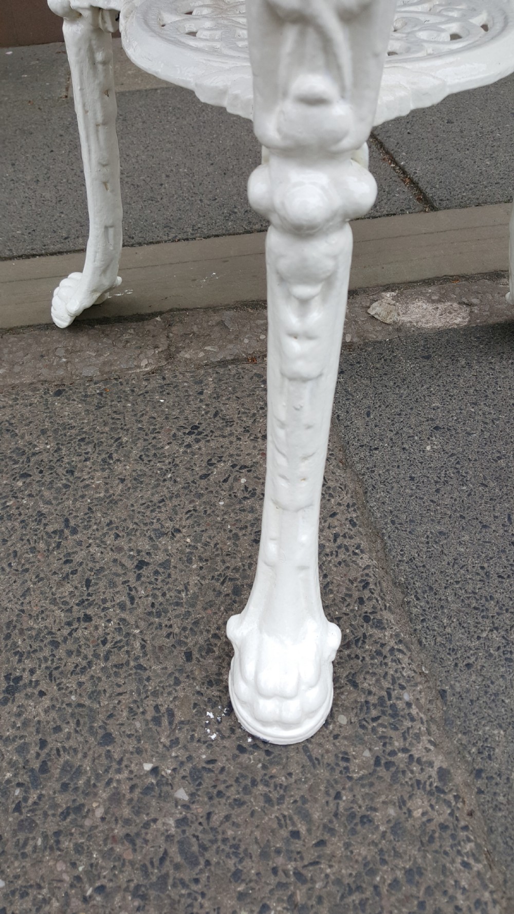 Cast Iron Garden Table View IV