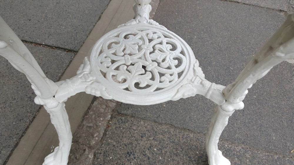 Cast Iron Garden Table View V