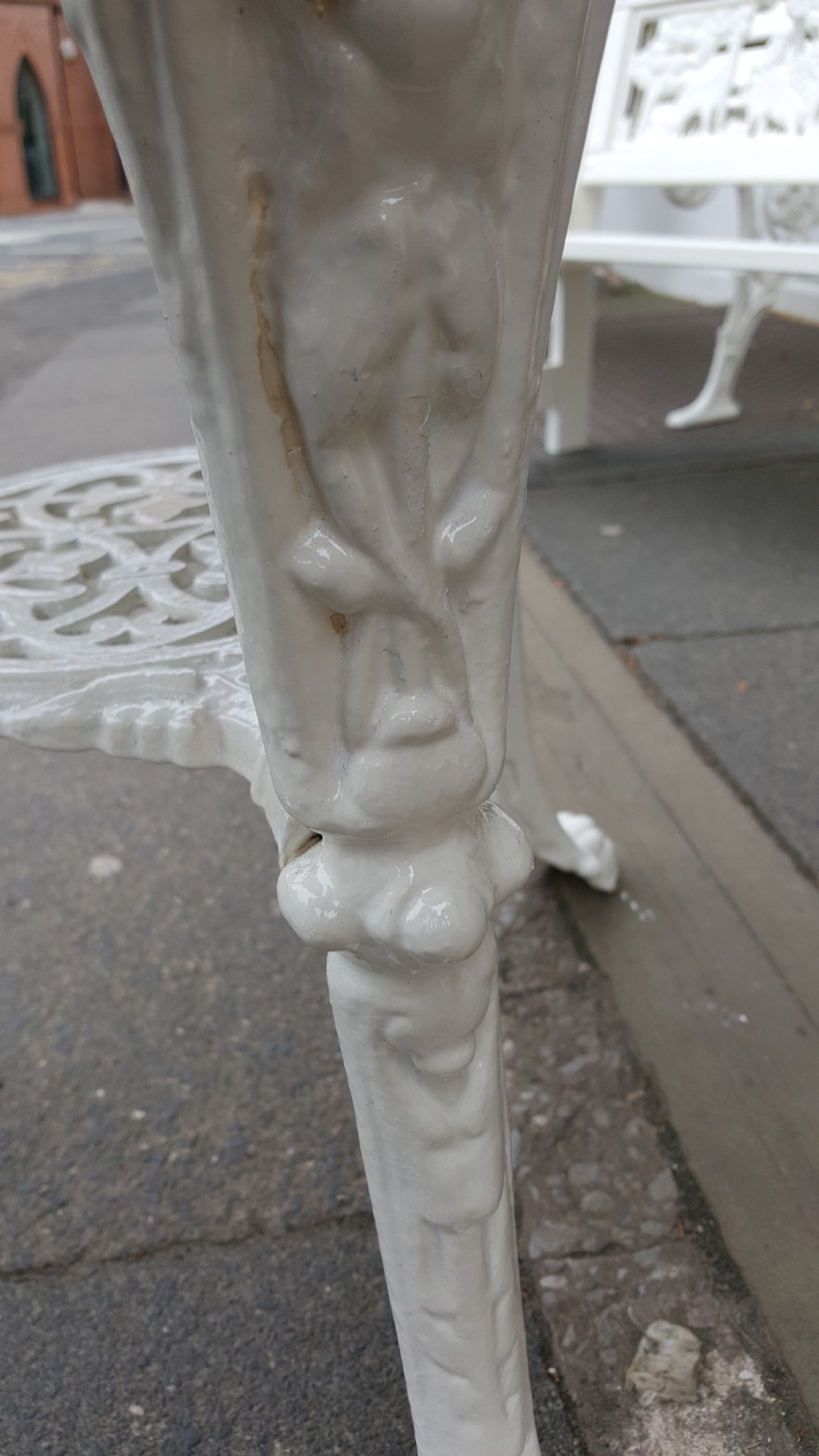 Cast Iron Garden Table View VII