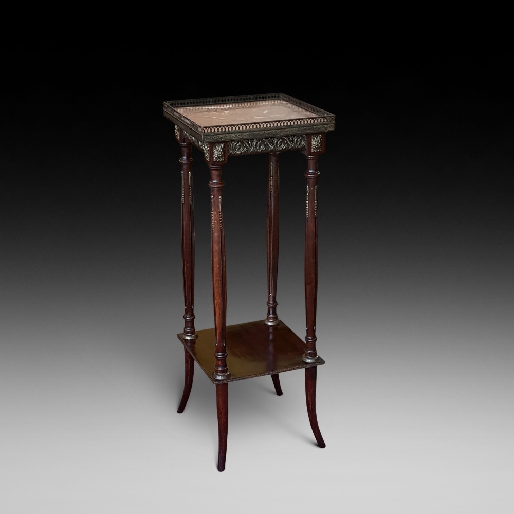 A Louis XI style plant stand