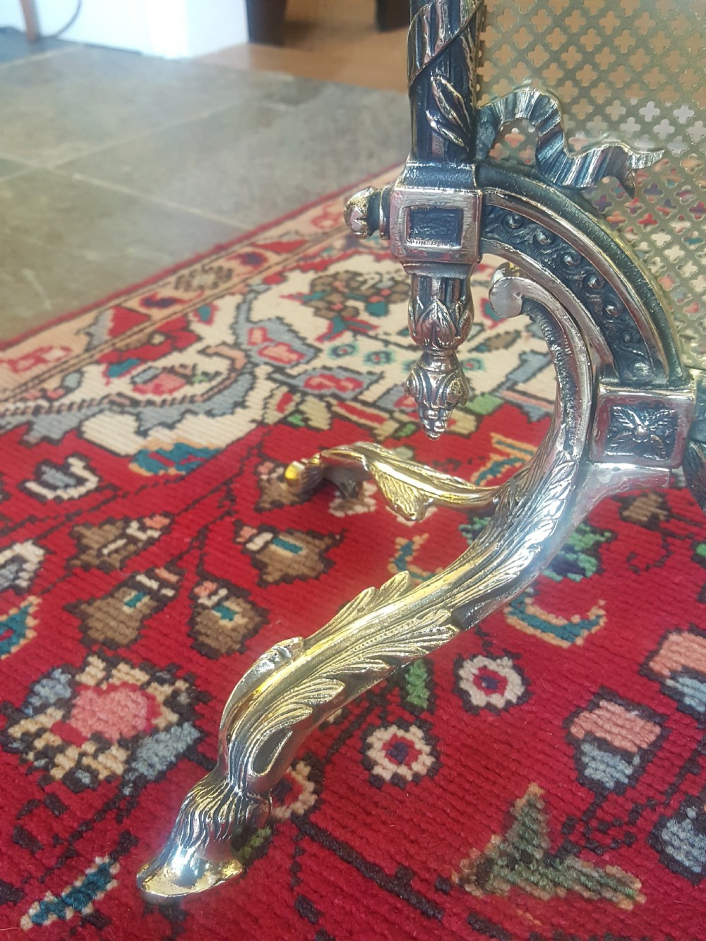 Late 19thC Adam Style Fireguard View VI