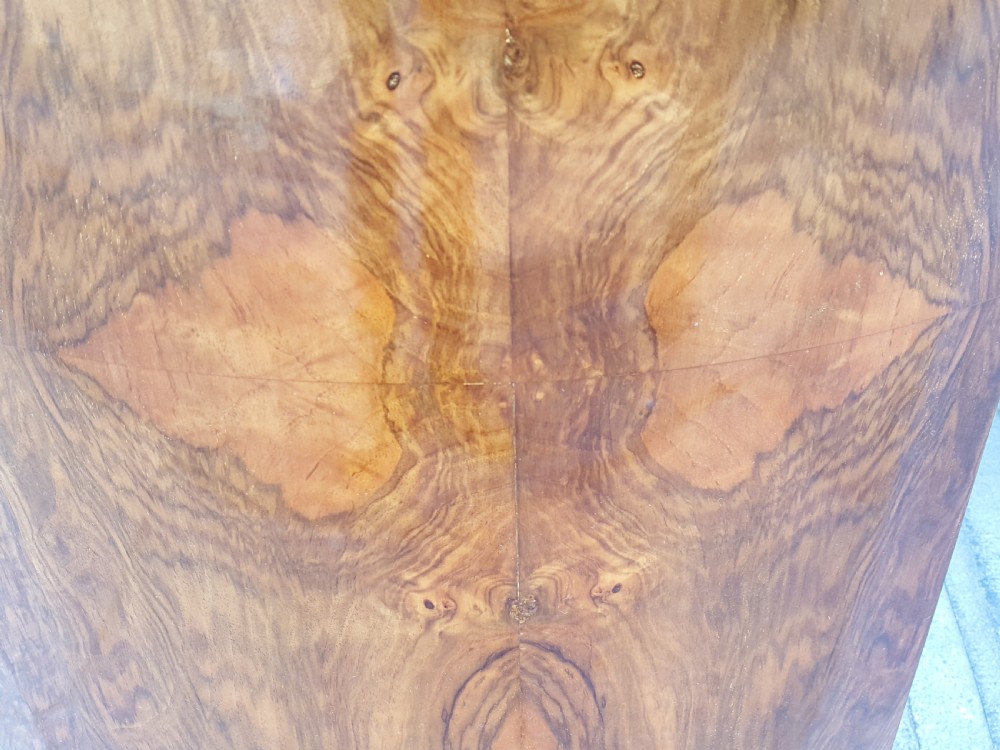 1920's Burr Walnut Cocktail Cabinet View III