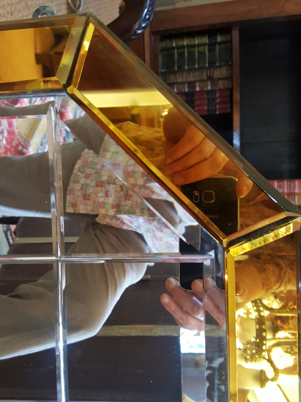Art Deco Wall Mirror View II