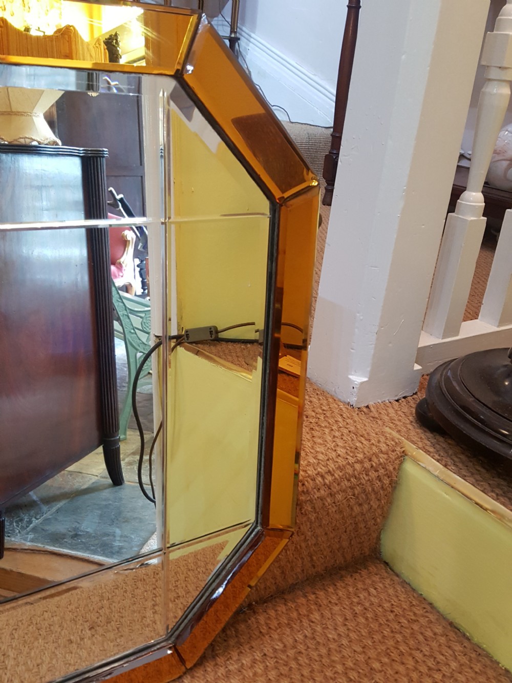 Art Deco Wall Mirror View III