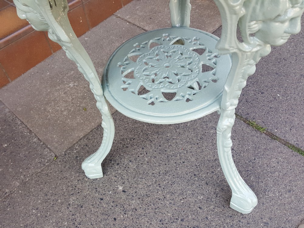 Late Victorian Cast Iron Garden Table View III