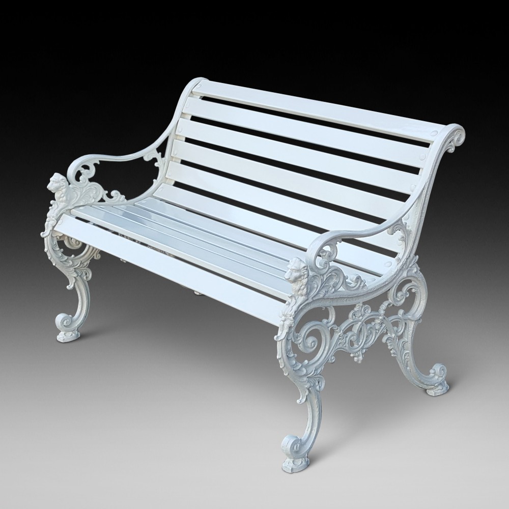 19th Century cast iron bench