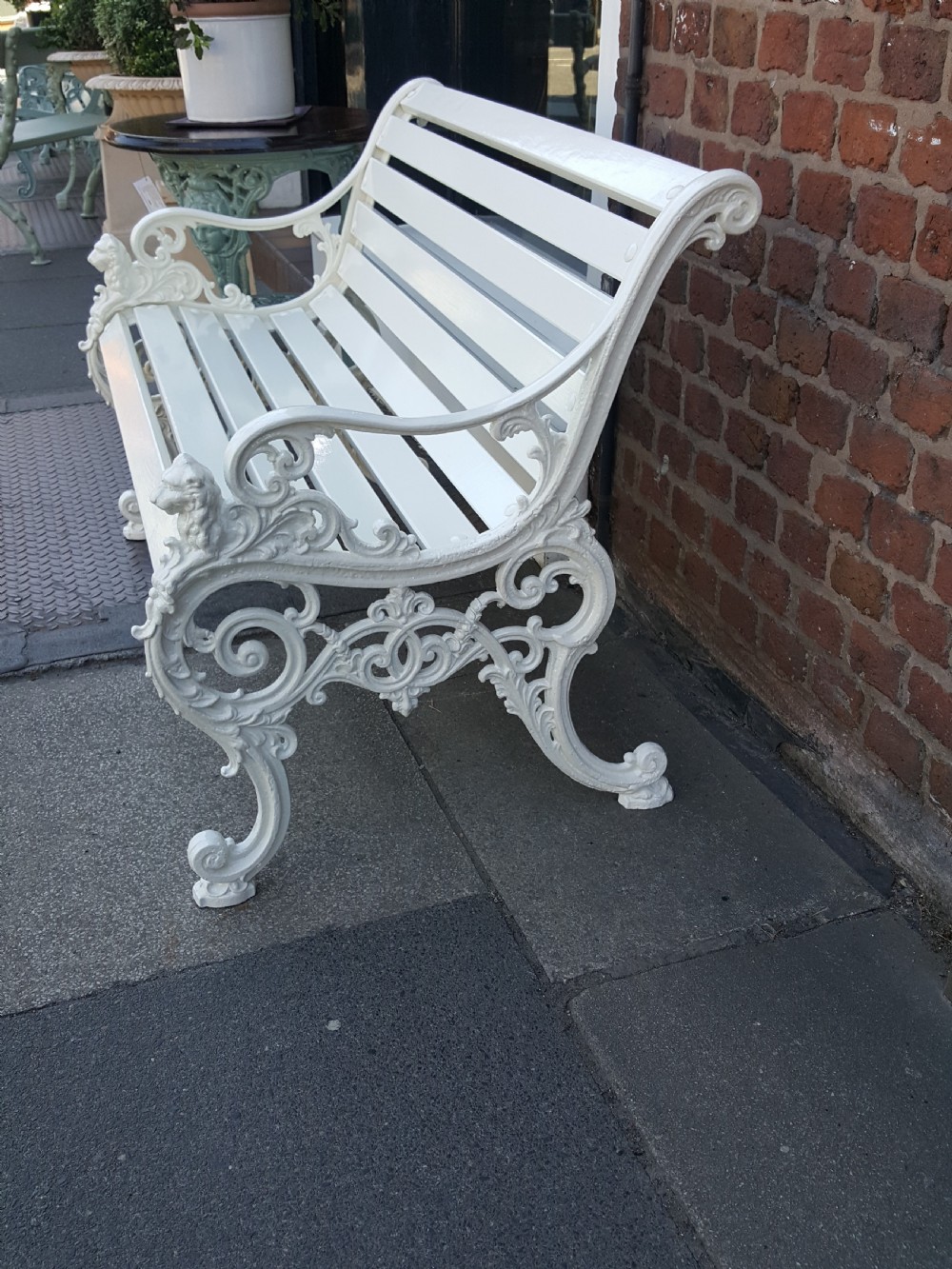 19th Century cast iron bench View II