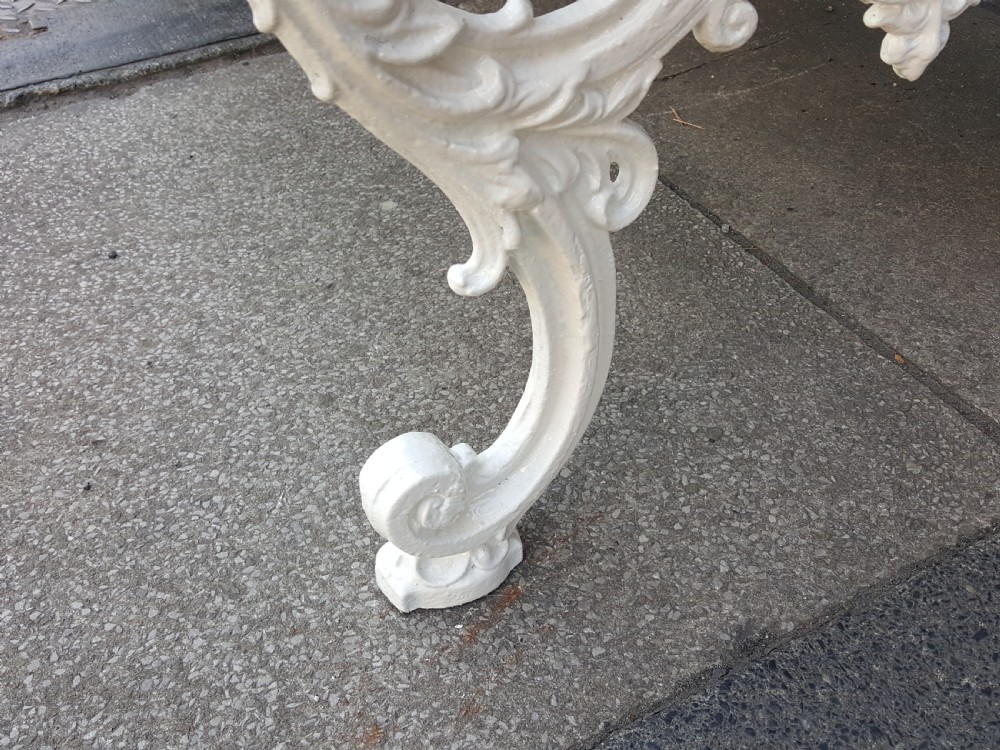 19th Century cast iron bench View VI