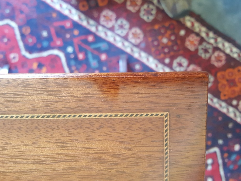 Edwardian Mahogany Nest of 4 Tables View III