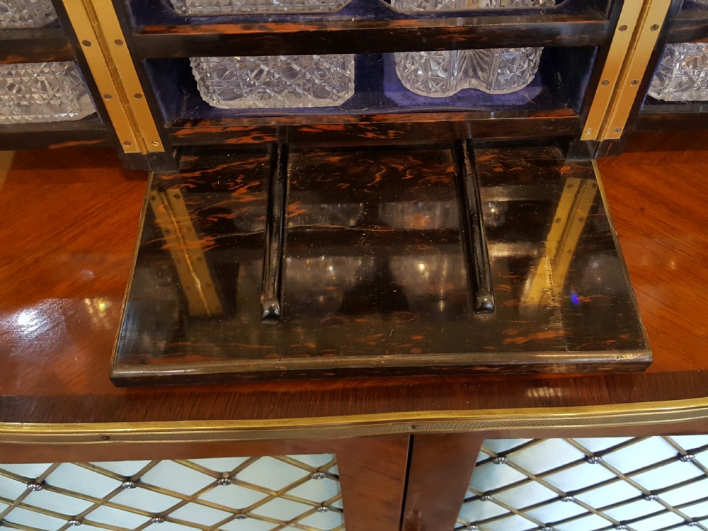 Early Victorian Coramandel Decanter Box View VI