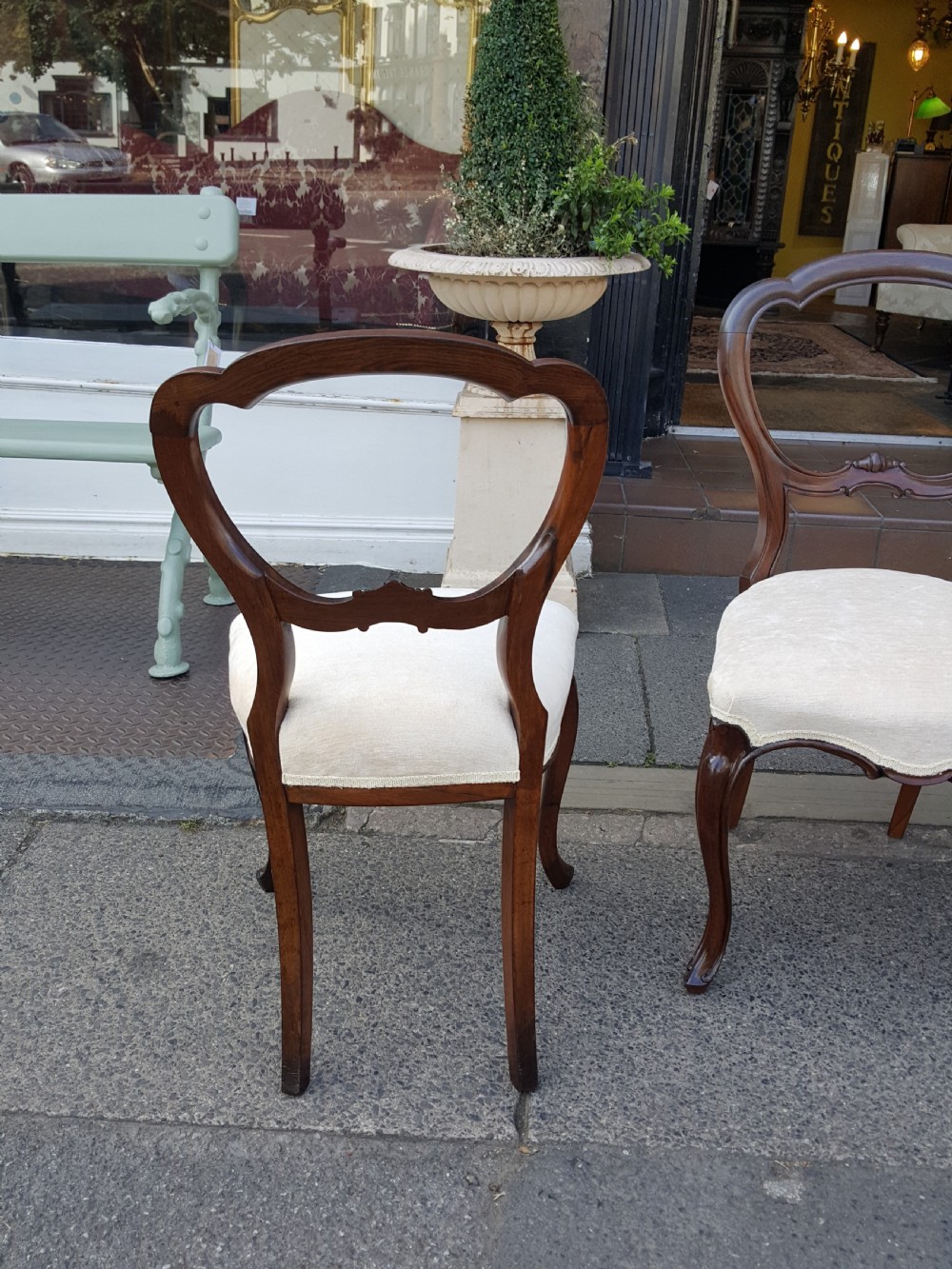 Four Victorian Rosewood Dining Chairs View VIII