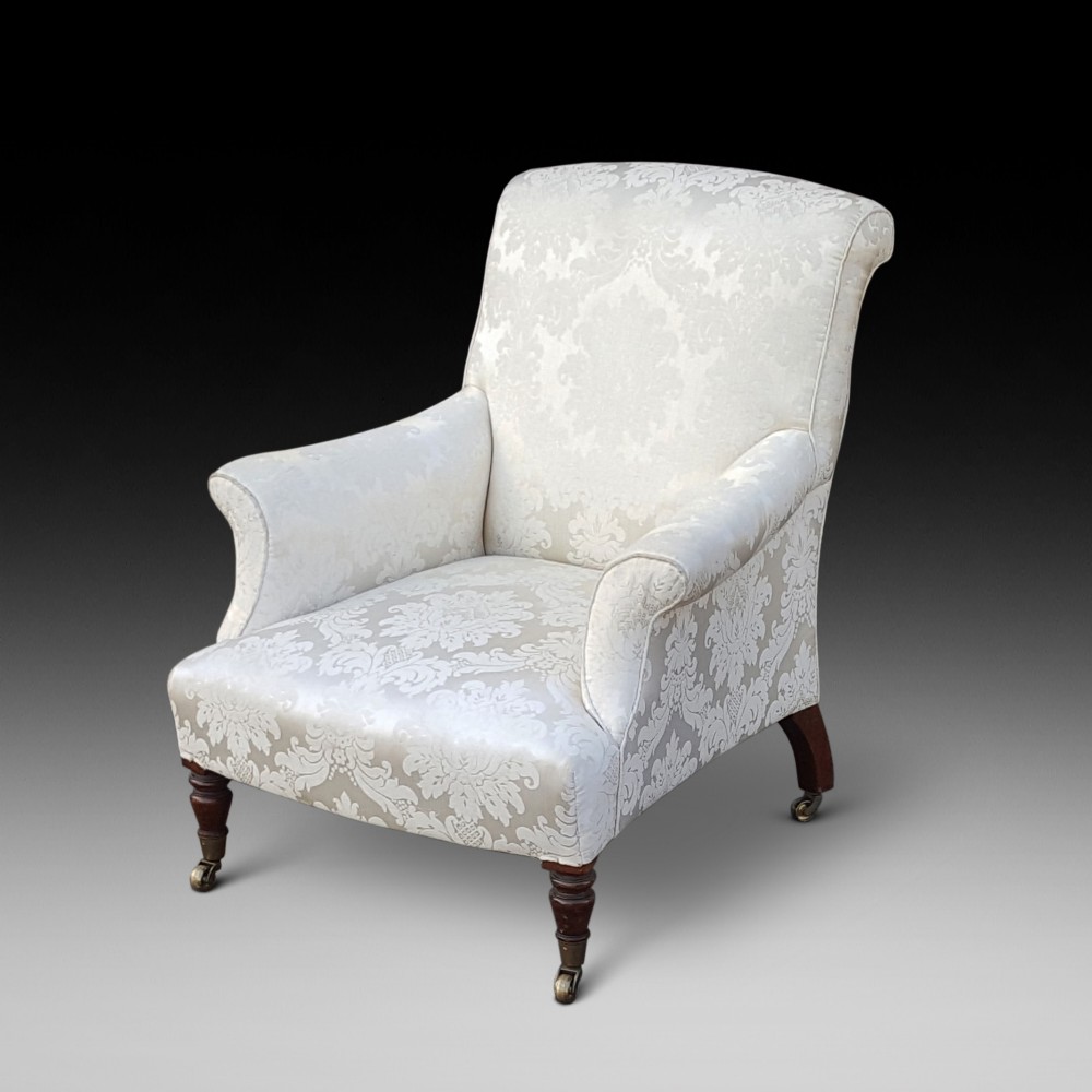 Victorian Mahogany Armchair