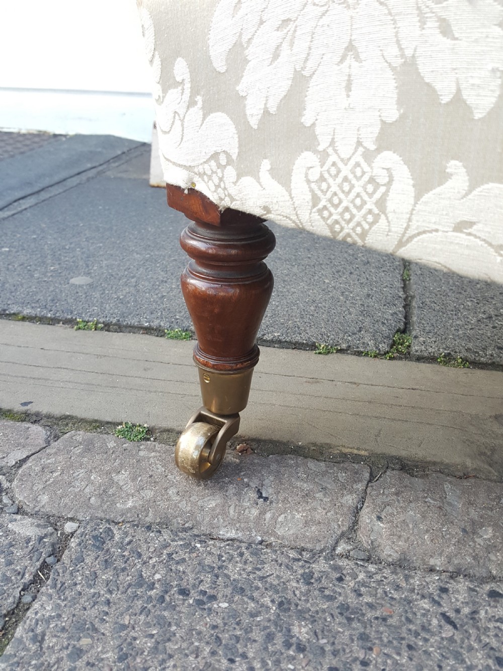 Victorian Mahogany Armchair View II