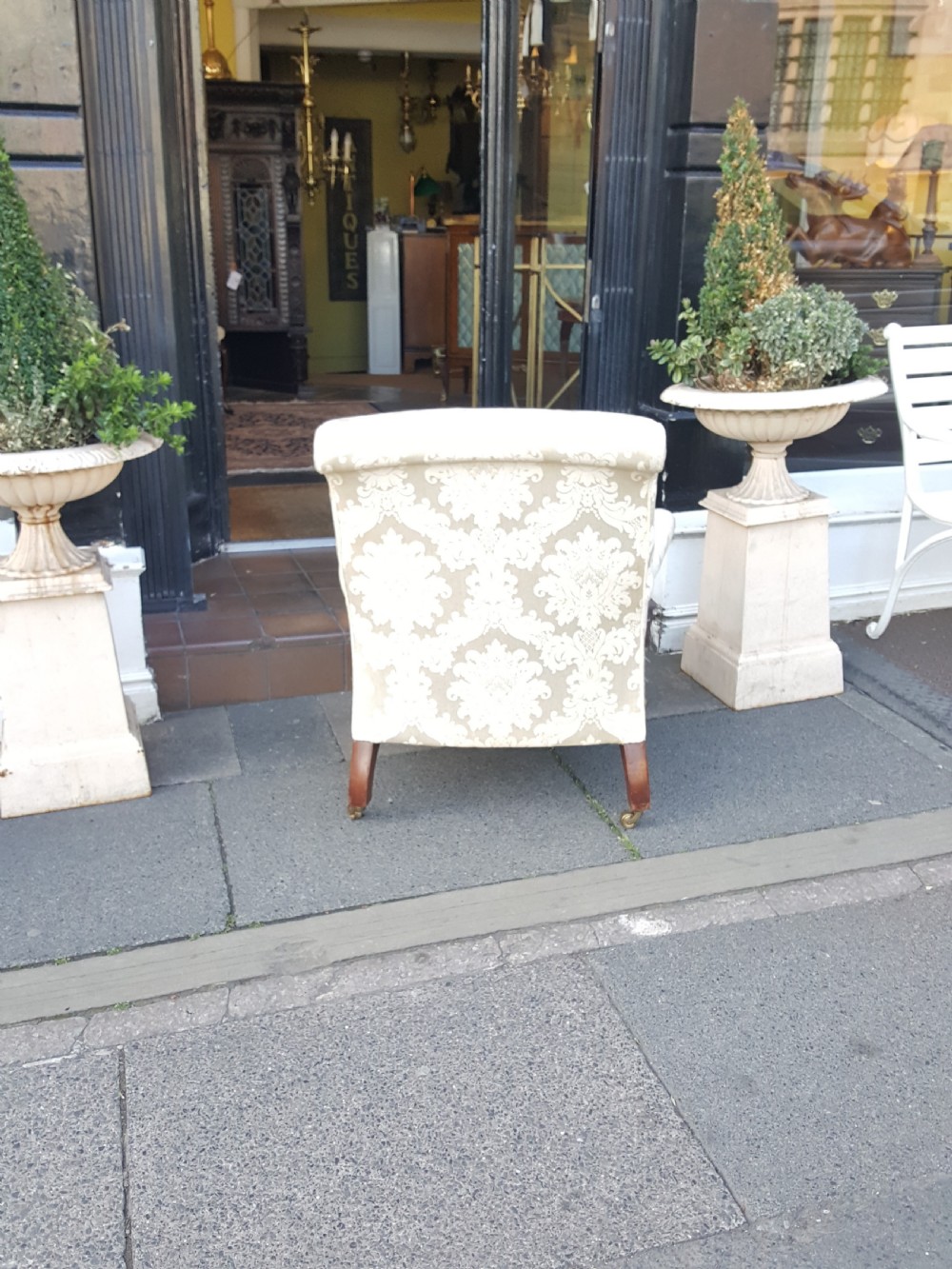 Victorian Mahogany Armchair View V