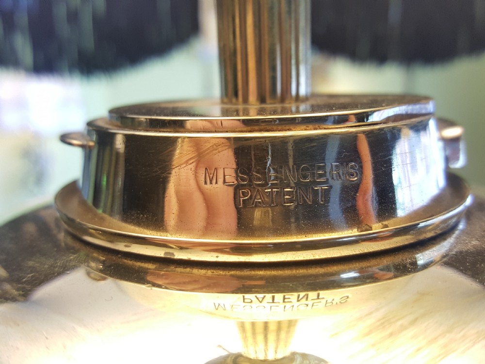 Victorian Brass Extending Adjustable Oil Lamp View VI