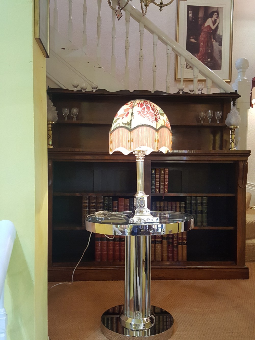 Corinthian Column Table Lamp View IV