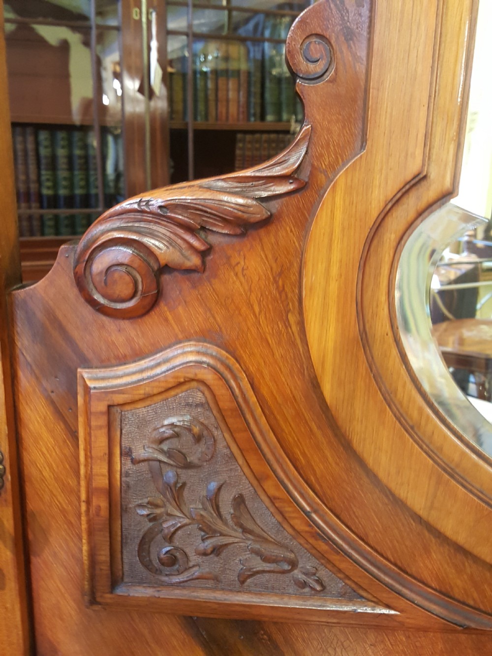 Late 19thC Arts and Crafts Mahogany Hall Stand View III