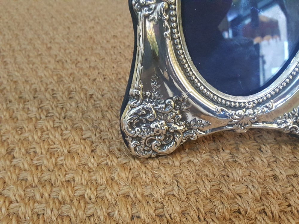 Edwardian Silver Picture Frame  View II