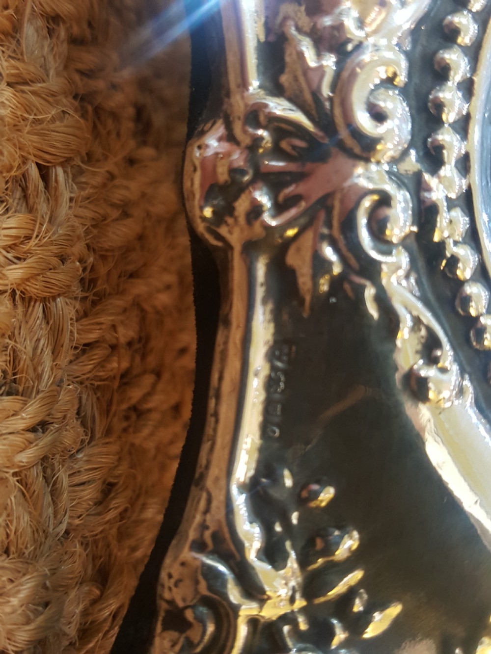 Edwardian Silver Picture Frame  View III