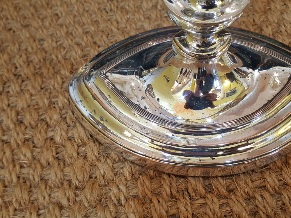 Pair of Silver Plate Candelabra View II