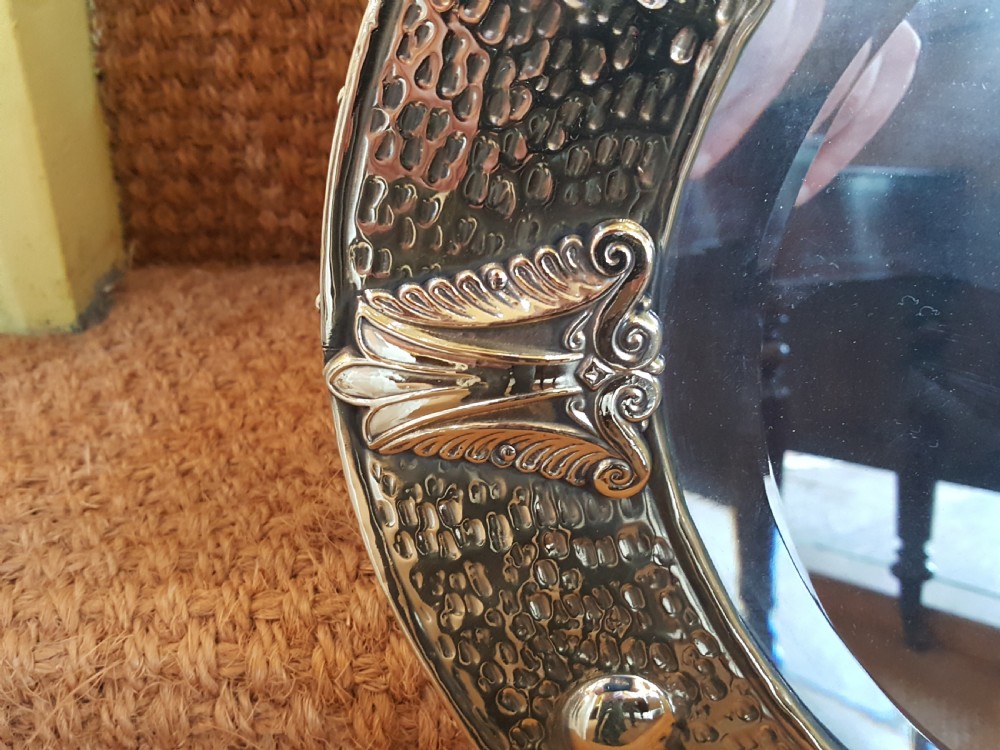 Arts and Crafts Brass Mirror - Keswick School View II