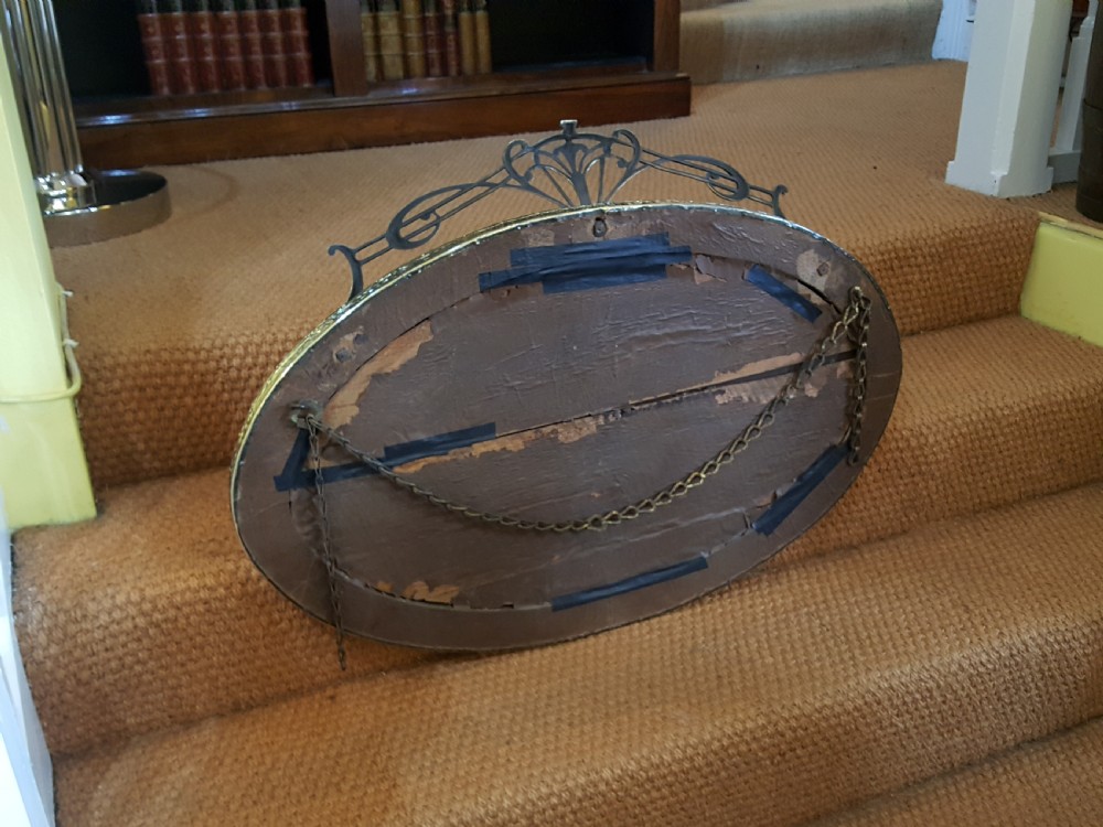 Arts and Crafts Brass Mirror - Keswick School View V