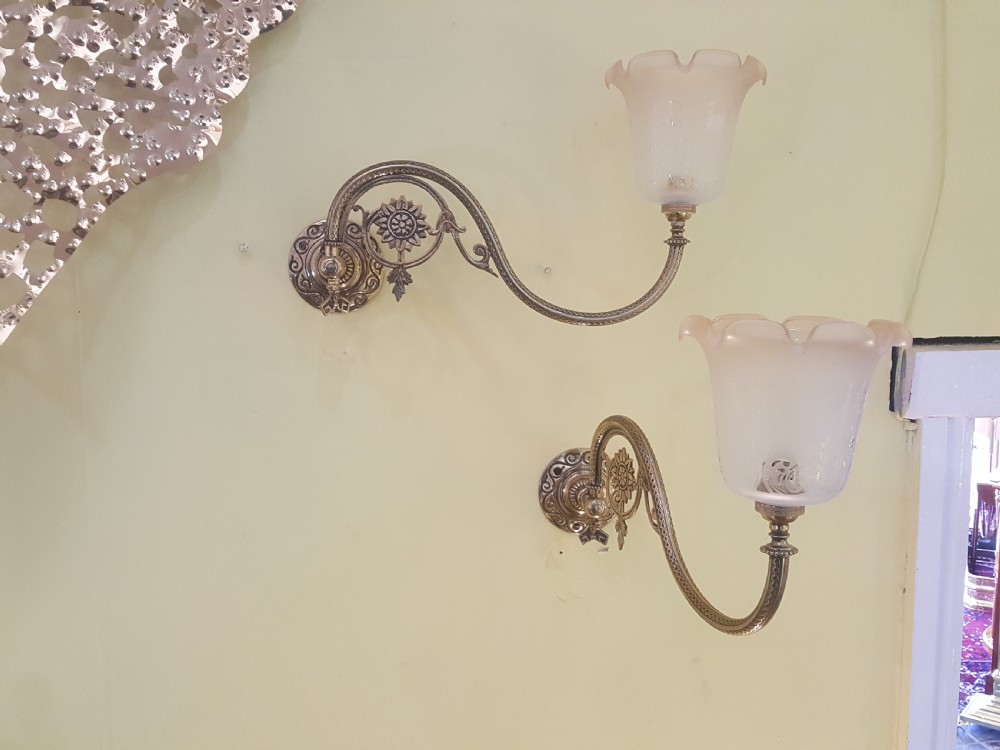 Pair of Victorian Lamps View V