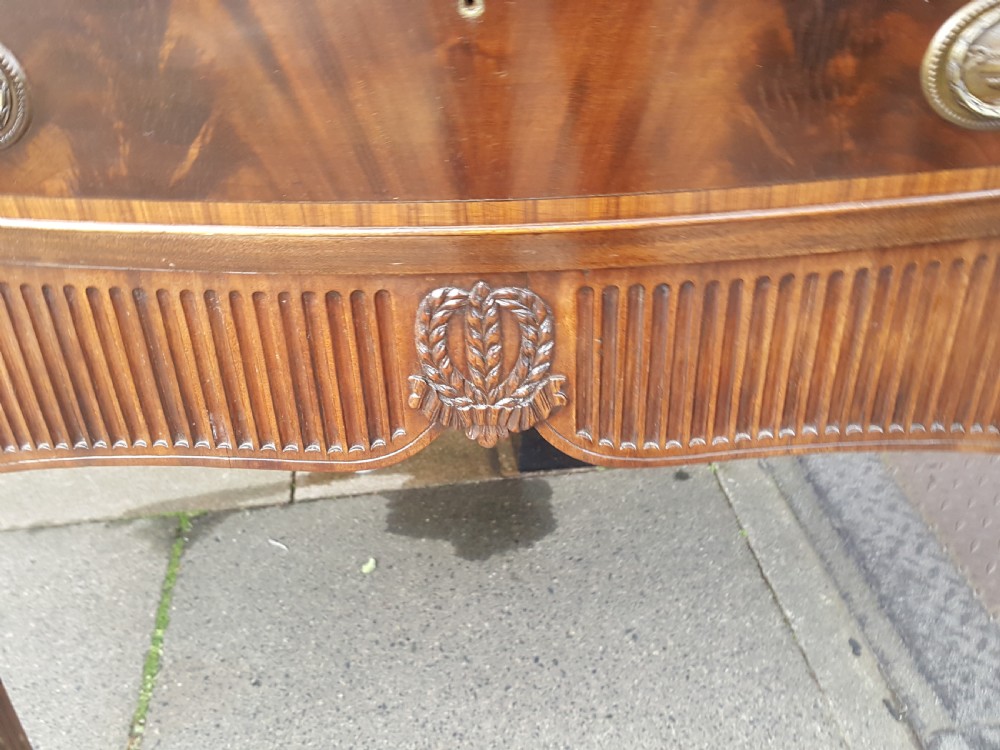Late 19thC Adams Style Mahogany Sideboard View III