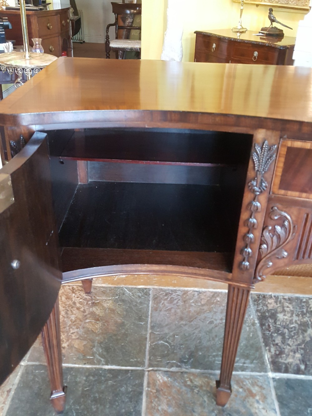 Late 19thC Adams Style Mahogany Sideboard View VIII