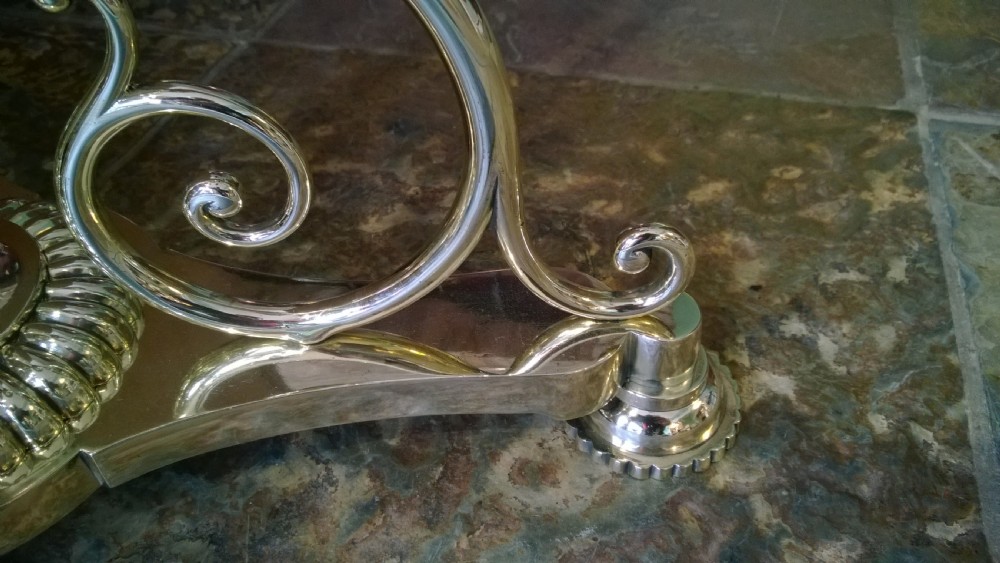 Victorian Brass Extendable Standard Lamp View II