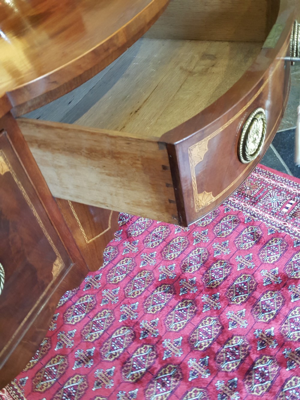 Late 18thC Inlaid Mahogany Sideboard View VII