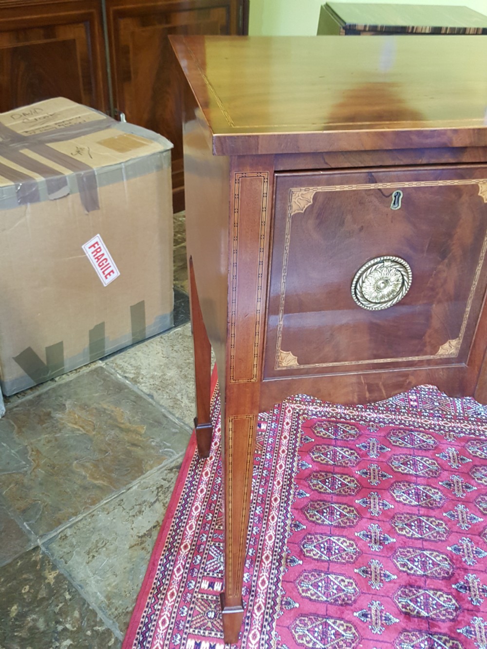 Late 18thC Inlaid Mahogany Sideboard View VIII