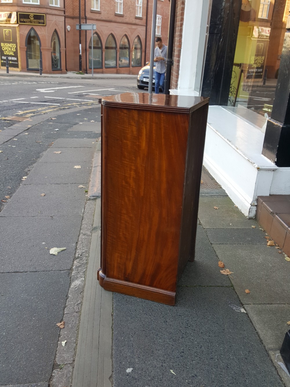 Regency Mahogany Music Cabinet View III