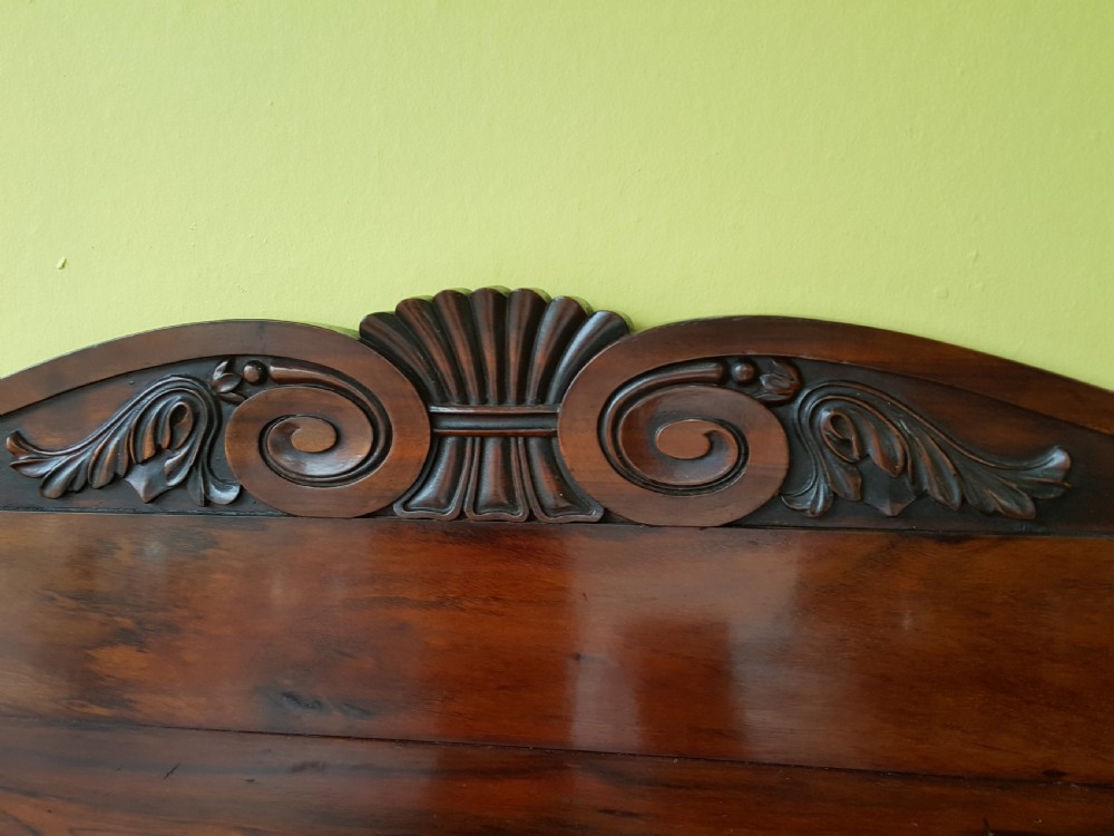William IV Goncalo Alves breakfront side cabinet View III