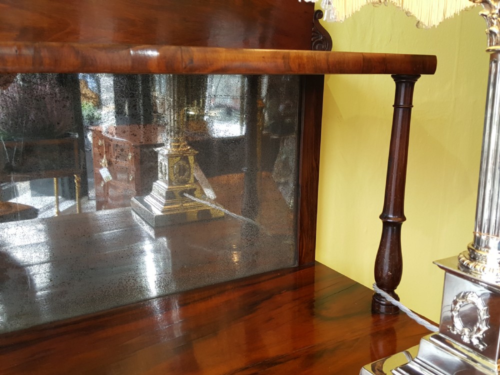 William IV Goncalo Alves breakfront side cabinet View VII
