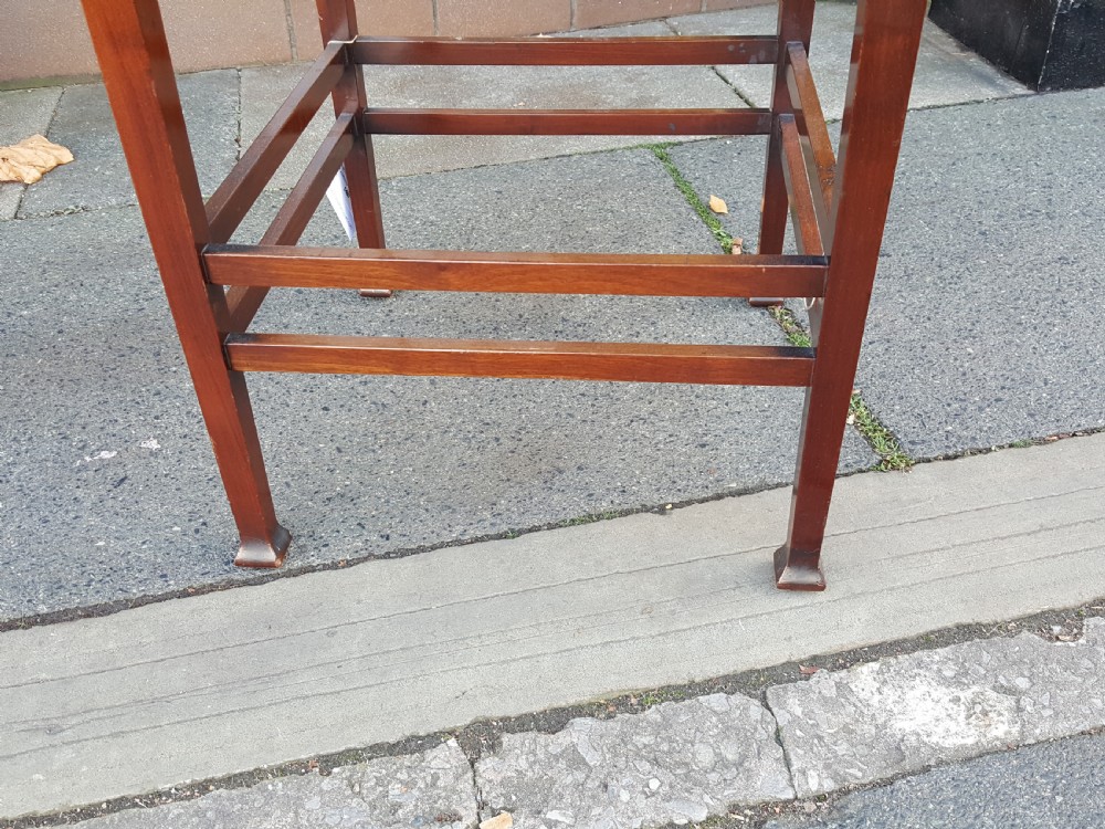 Art Nouveau Mahogany Side Table View IV