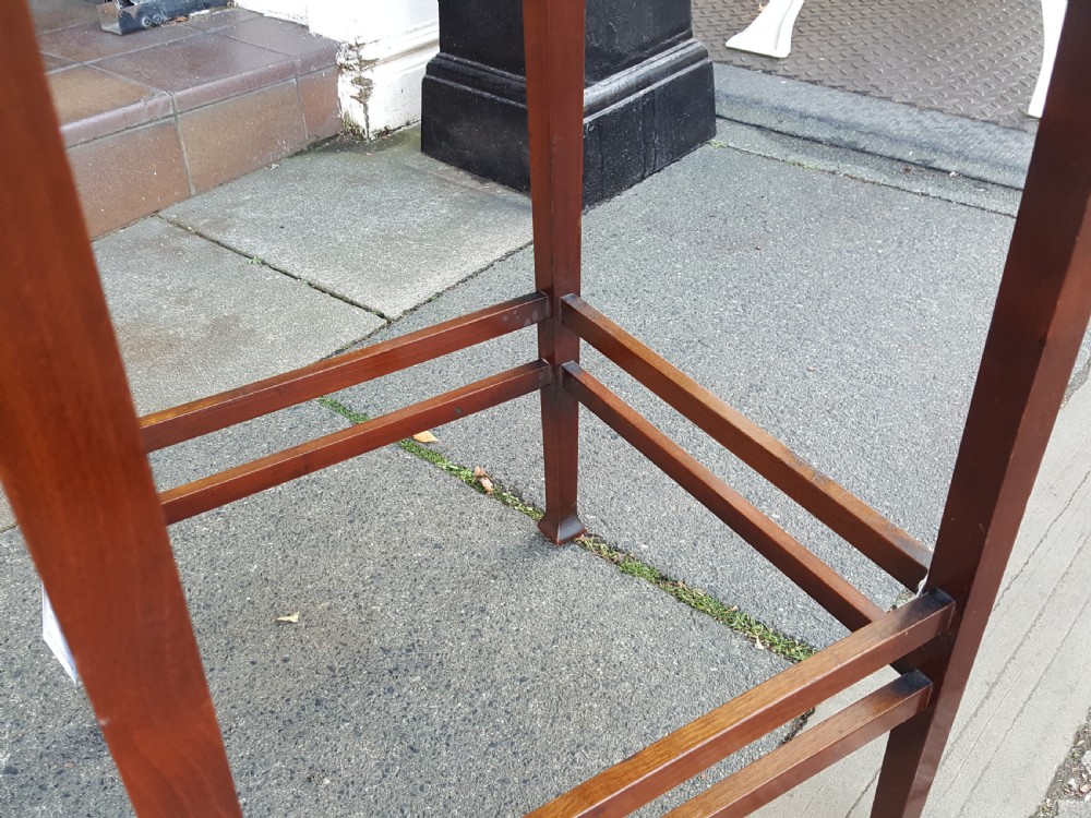 Art Nouveau Mahogany Side Table View V