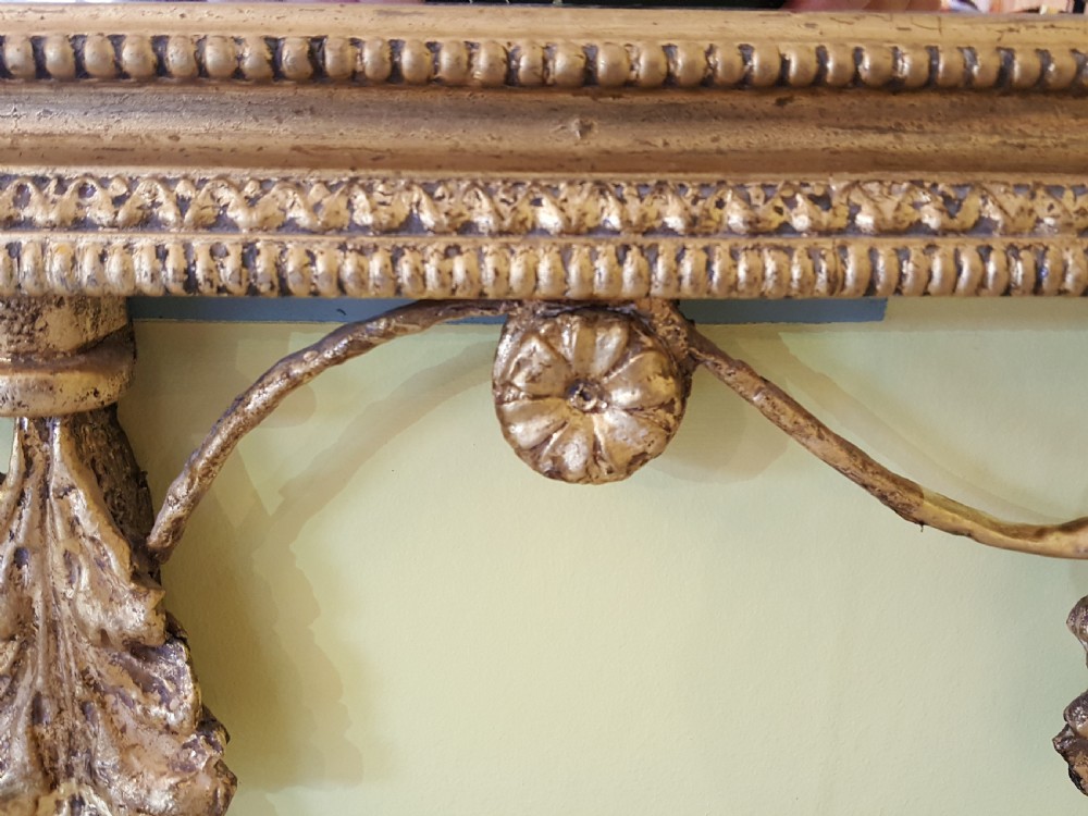 Regency gilt wood mirror View V