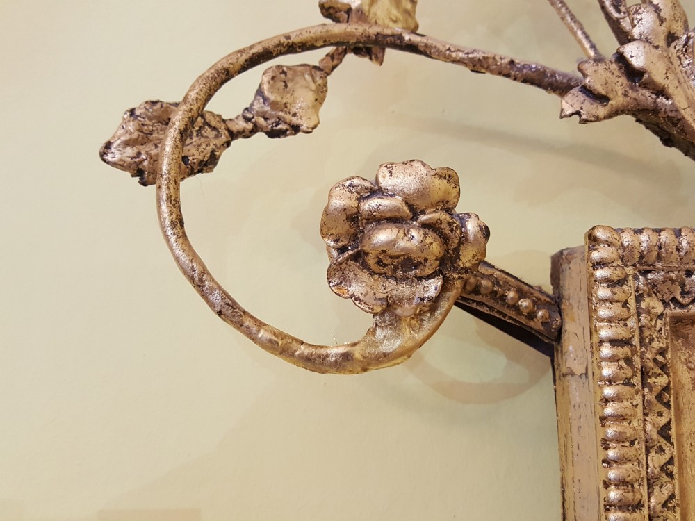 Regency gilt wood mirror View VI