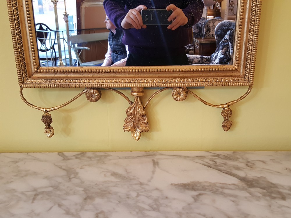 Regency gilt wood mirror View VII