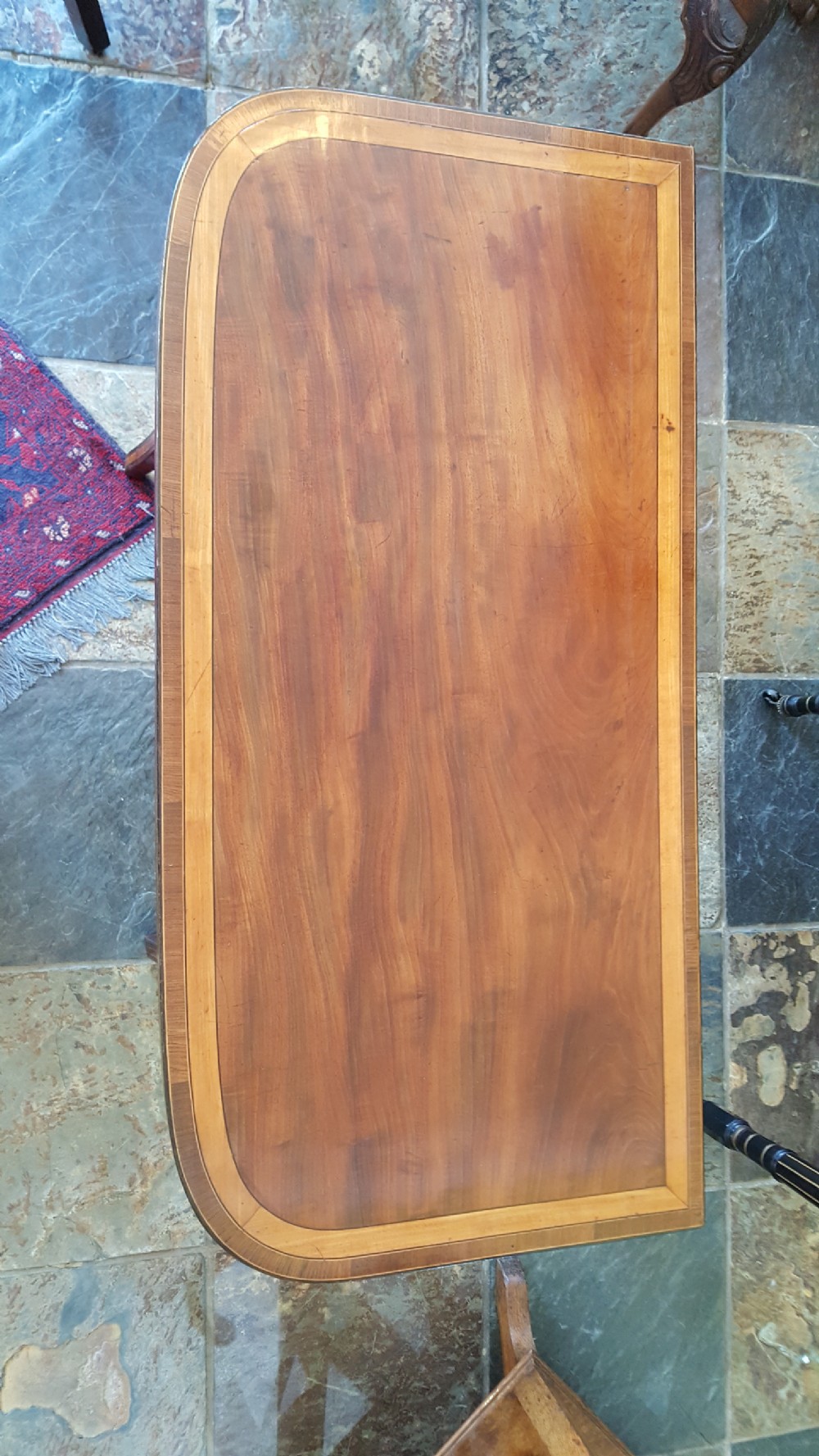Regency Mahogany Tea Table View IV
